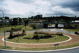 commercial kerbing (roundabout)